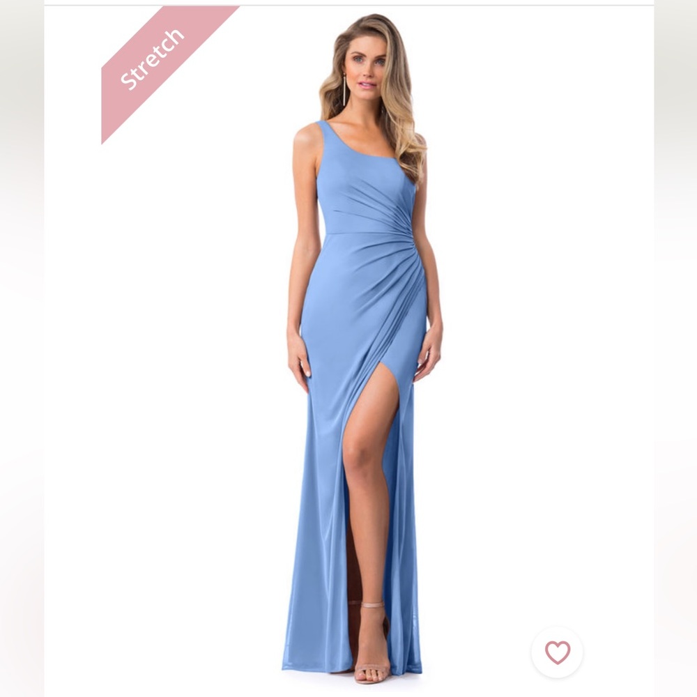 AZAZIE CASSIA - Steel Blue Bridesmaids Dress.